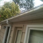 If you have leafguard gutter guards you should keep them clean as they will work better. We can help with that see photos gutter cleaning pressure washing done right.