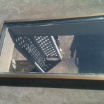 Skylight cleaning from JNR, we can do all kinds of stuff while we clean your roof. Check out this skylight cleaning.