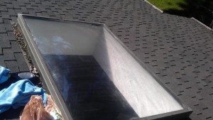 skylight repair done plexiglass