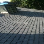 JNR Industries roof cleaning on weekends. Some good before and after photos of some Low PSI washing on roofs.