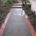 Get that moss and algae off so its not so slippery with pressure washing. Over 20 years experience in ground washing.