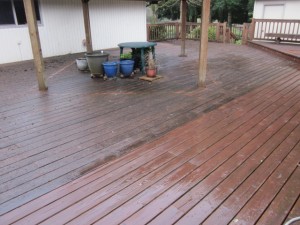 deck washing non slip