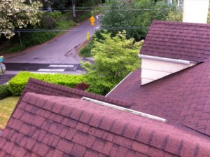 Roof cleaning in SW Portland photos of the day. From JNR Industries the Happy Valley Roof Cleaners